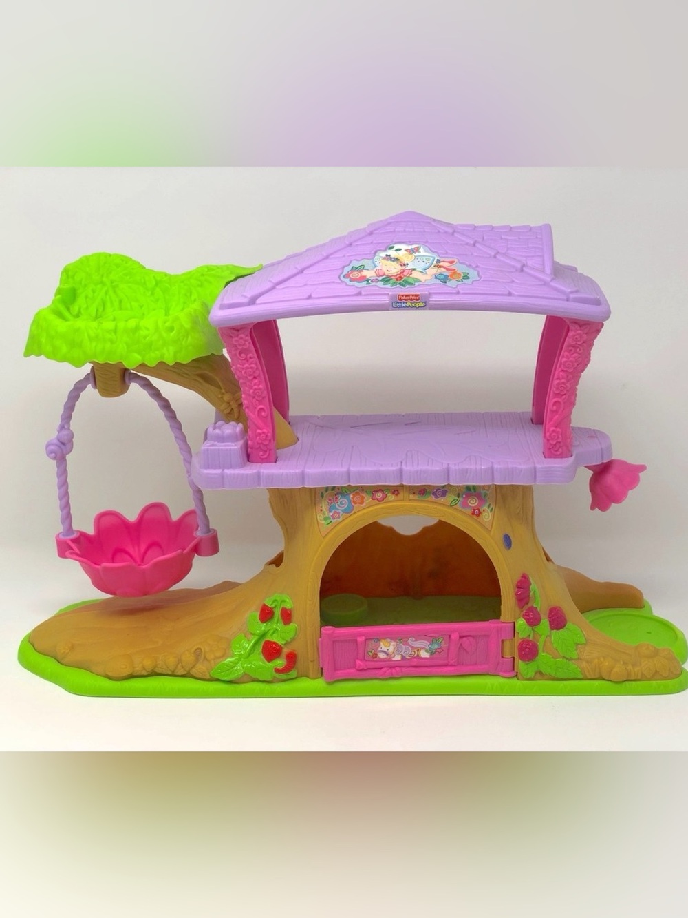 Fisher Price Little People Fairy girl princess TREE HOUSE P5845 2009 Mattel